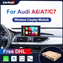 Carlinkit2.0 Decoder Accessories For AUDI A6 A7 C7 Q7MMI 3G For Wireless Apple CarPlay Android Auto Mirror Voice Control Airplay Carlinkit2.0 Decoder Accessories For AUDI A6 A7 C7 Q7MMI 3G For Wireless Apple CarPlay Android Auto Mirror Voice Control Airplay