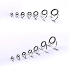 Рыболовный инструмент 6 # - 30 # кольца с глазами из Нержавеющей Стали направляющие для удочки Набор для ремонта лески рыболовные аксессуары