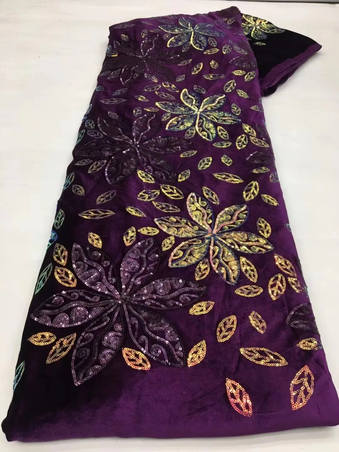 

Бархатная кружевная ткань, африканская кружевная ткань 2022 roayl, синее высококачественное кружево с блестками, французская нигерийская круже...