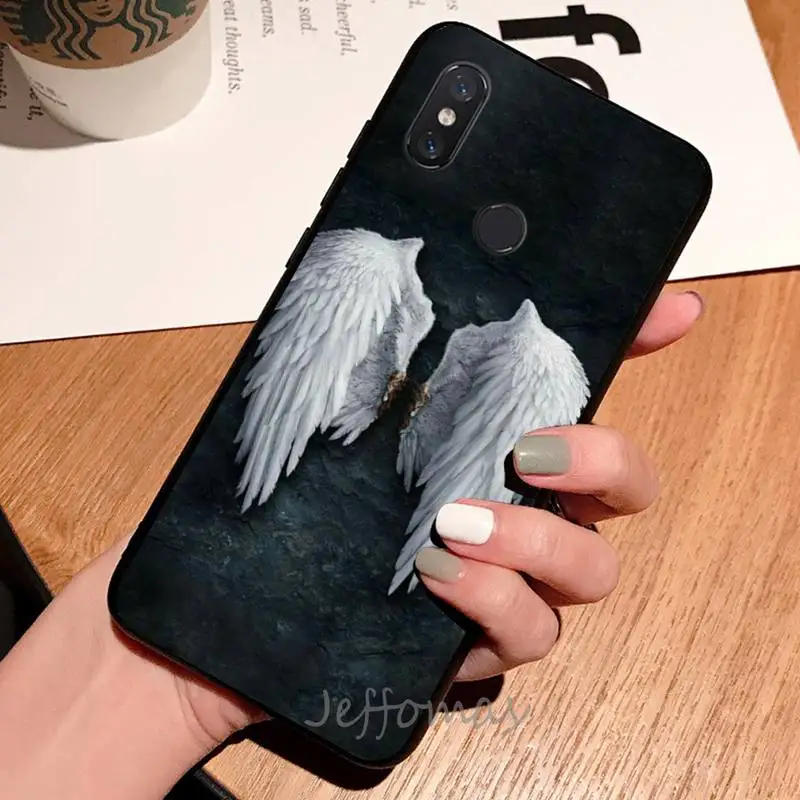 

Angel wings feather Phone Case For Xiaomi Redmi 4x 5 plus 6A 7 7A 8 mi8 8lite 9 note 4 5 7 8 pro