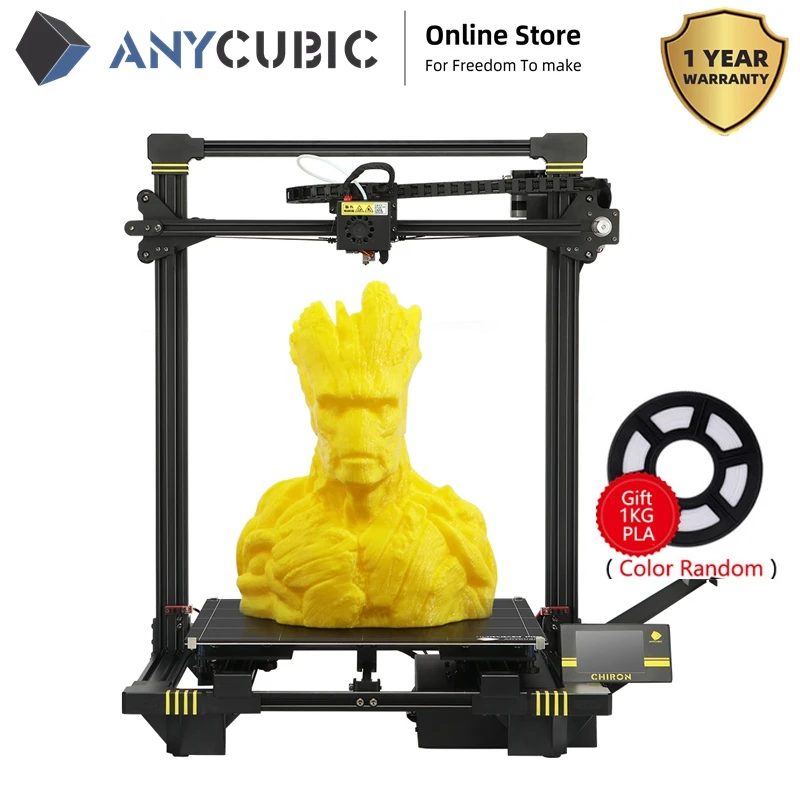 Anycubic FDM Series 3D Printer 4Max Pro 2.0/Mega S/Chiron Full Metal Frame Plus Size Desktop 3d Kit impresora drucker | Компьютеры и