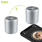 Портативная беспроводная Bluetooth Колонка EWA A107S, тяжелый бас, бум-бокс, мини сабвуфер, TWS Беспроводная колонка, TF-карта, 800 мАч, металлический корпус