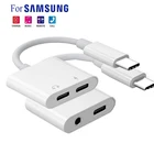 Переходник usb-c3 5 мм, для Samsung Galaxy S21, S20, Note20 Ultra, Note10 Plus