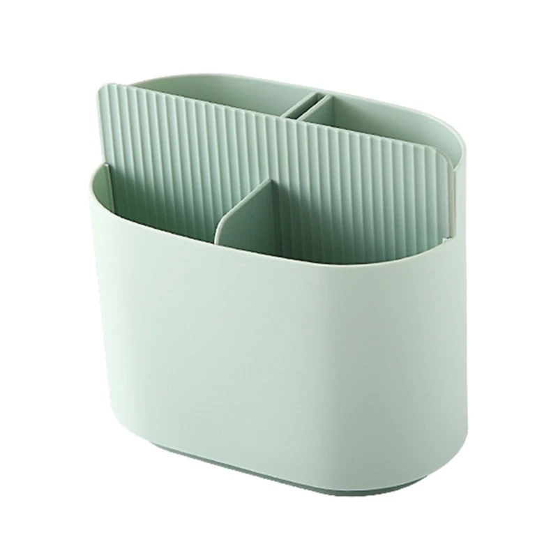 

Multifunctional Spoon Fork Chopstick Storage Holder Box Basket Compartment Drain Rack Organizer Tableware Kitchen Shelf