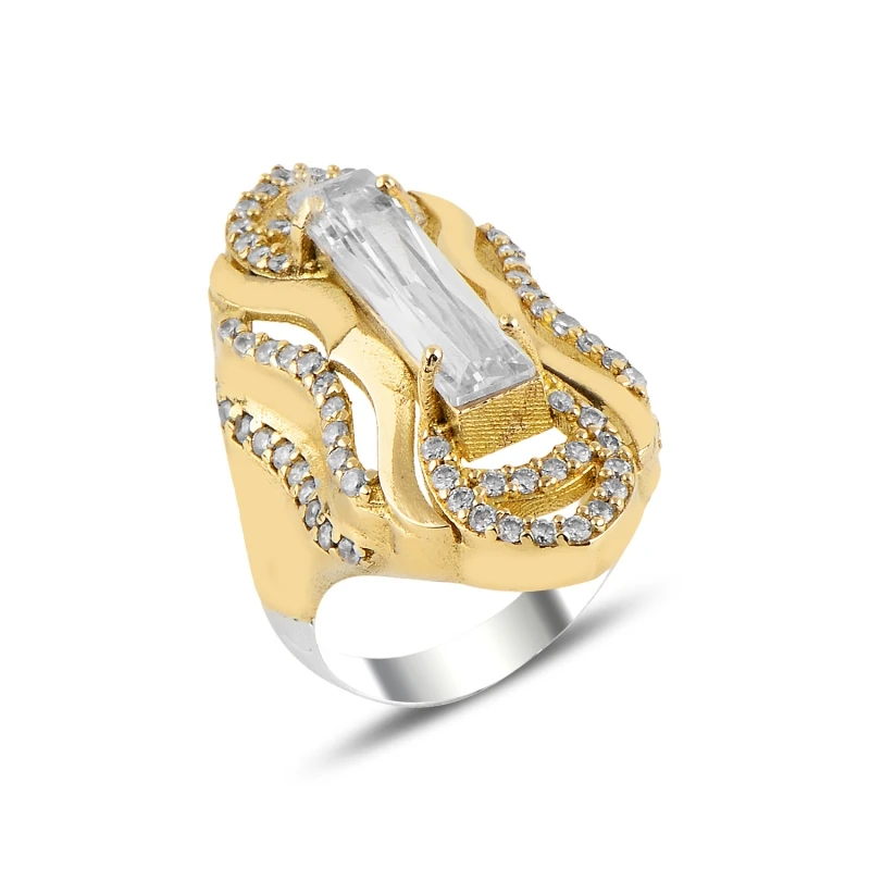 

Silverlina Silver Authentic Zircon Stone Ring