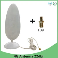 grandwisdom 3g 4g lte iot antenna 22dbi sma male ts9 connector 2 8m cable wifi antenna for huawei 3g 4g lte modem router antena