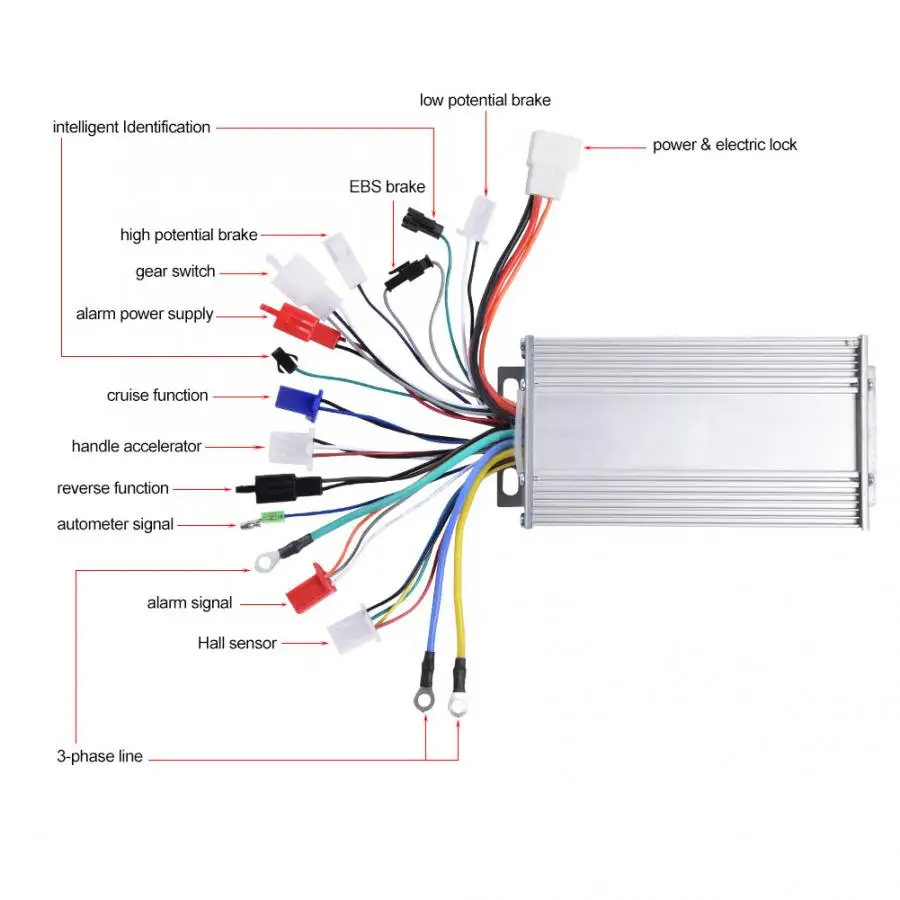 500W 48V прочные бесщеточный вентилятор постоянного тока Бесщеточный Управление