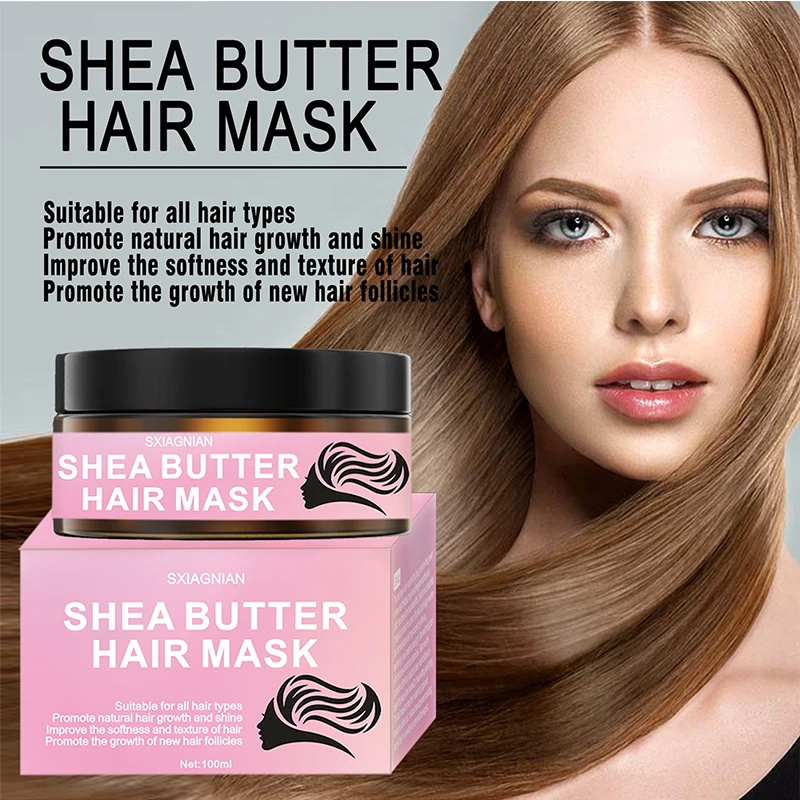 

Organic Hair Scalp Treatments Shea Butter Deep Conditioning Hair Moisture Treatment Repair Hair Mask For Damaged Hair Argan Oil