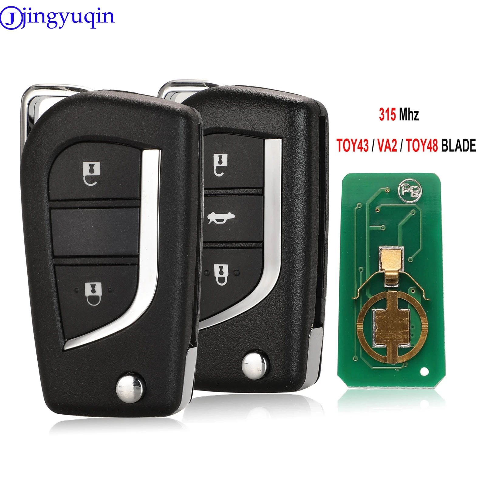 Jingyuqin модифицированный 4b дистанционный смарт ключ-брелок 315 МГц/434 МГц для BMW CAS4 CAS1