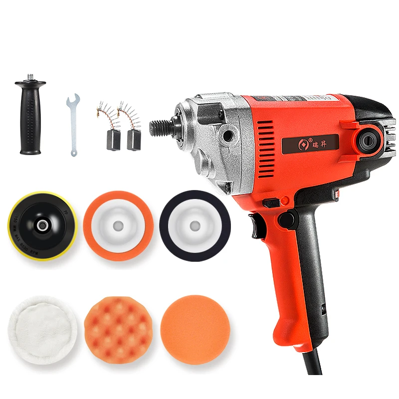 900 Вт электрическая ручная машина для полировки мрамора гранита мокрого камня с