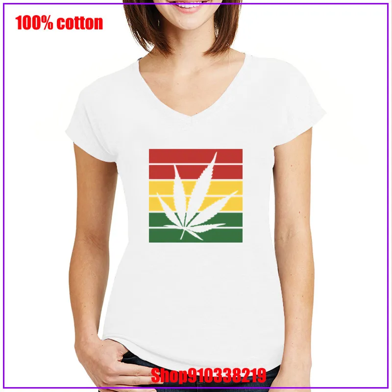 Женская футболка с принтом листьев марихуаны летняя Классическая рисунком