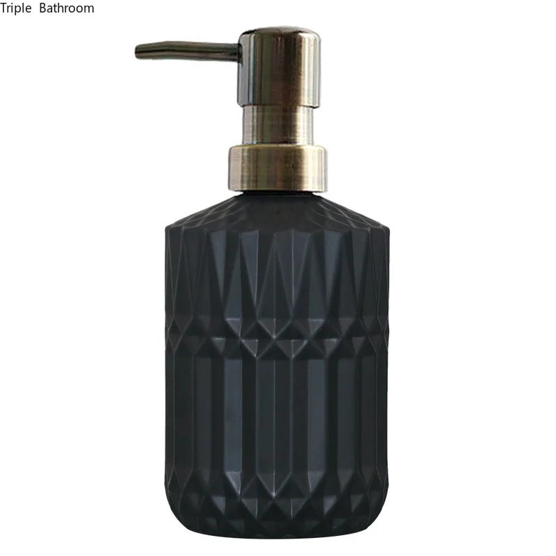 

1pc Creative Pattern Glass Shampoo Bottle Liquid Soap Dispenser Wristband Hand Dispenser Lotion Bottle Bathroom Supplies