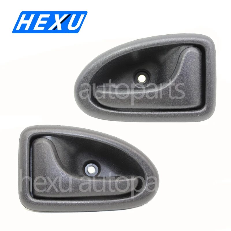 Левая и правая Черная внутренняя ручка двери для Renault Megane I 1996-2003 Clio II traffic 7700434716