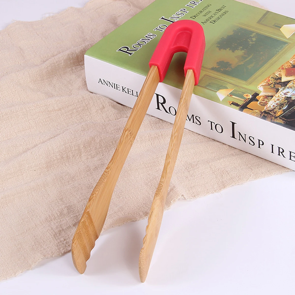 Бамбуковые хлебные кухонные щипцы Пищевые Инструменты для барбекю деревянный