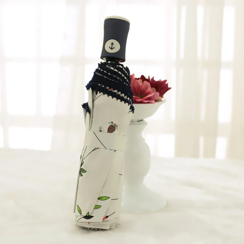 

Зонтик Женский, полностью автоматический, высококачественный, с цветочным рисунком