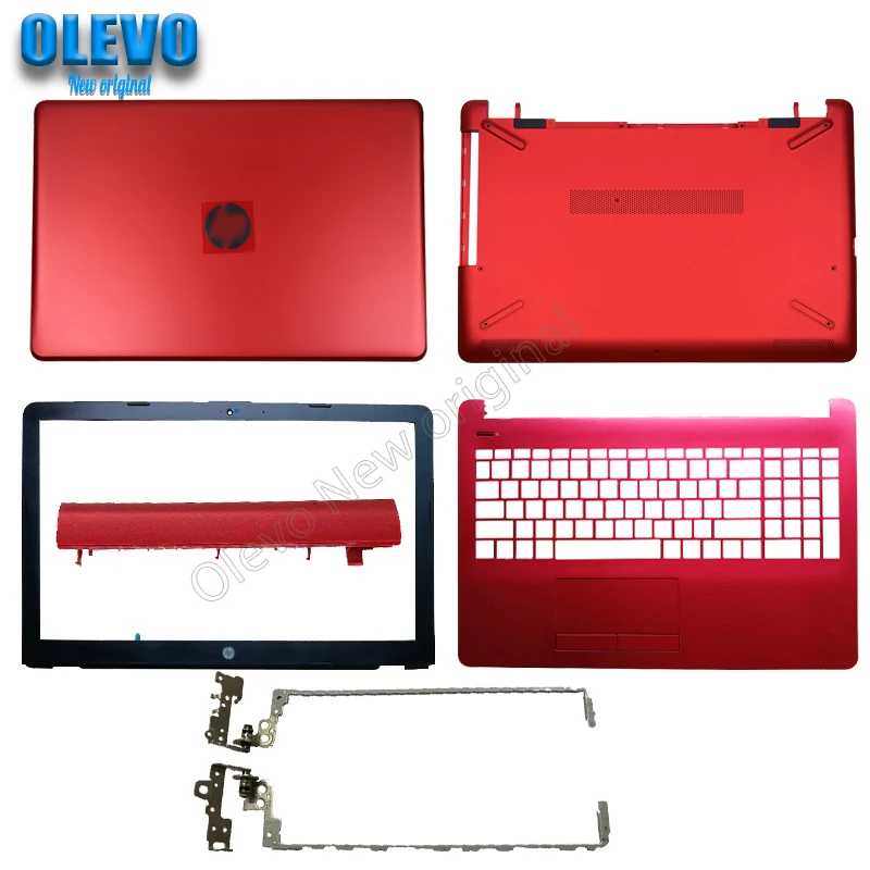 

Laptop Red LCD Back Cover/Front bezel/Palmrest/Bottom Case For HP 15-BS 15T-BS 15-BW 15Z-BW 250 G6 255 G6 L03441-001 926293-001