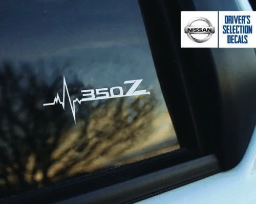 Для автомобиля наклейка Nissan 350Z находится в моем окнах крови наклейки графический