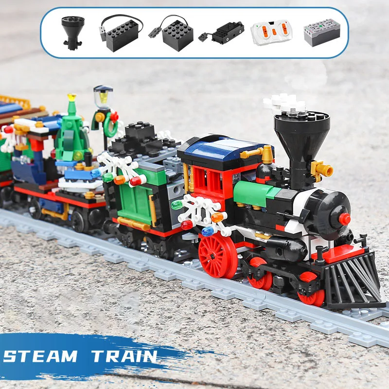

20001 High-Tech Car Toys Compatible With 36001 Winter Holiday Train Model Building Block Bricks Assembly Kids Christmas Gifts