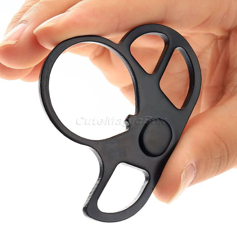 1 шт. страйкбольная тактическая торцевая пластина Круглый Тройная петля адаптер