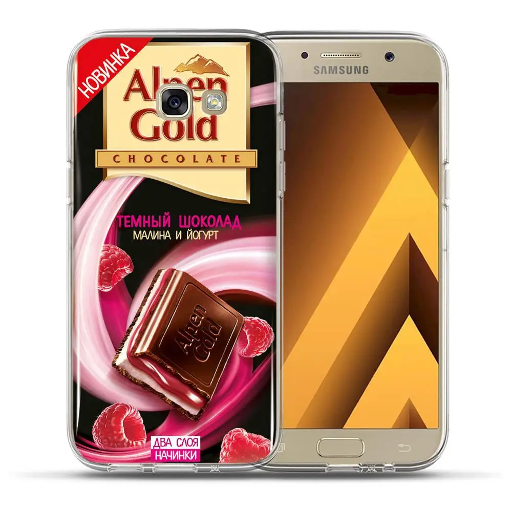 6156 Шоколад чехол для телефона для Samsung Galaxy A3 A5 A7 A6 A8 плюс A9 A10 A20 A30 A40 A50 A60 A70 A80 A90 силиконовый чехол - Цвет: 6156