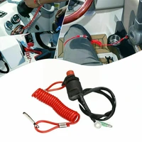 boat outboard engine motor kill stop switch safety tether motorcycle motorcycle switches accessories lanyard v1n8