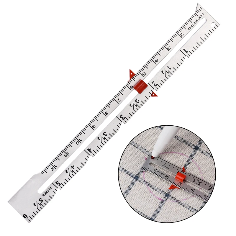 

IMZAY 15cm Stainless Steel Ruler Straight Scale Precision Measuring Tool Drafting Supplies Hand Tool For School Office Tool