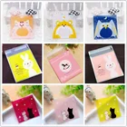 50100 шт., самоклеящиеся пакеты для конфет