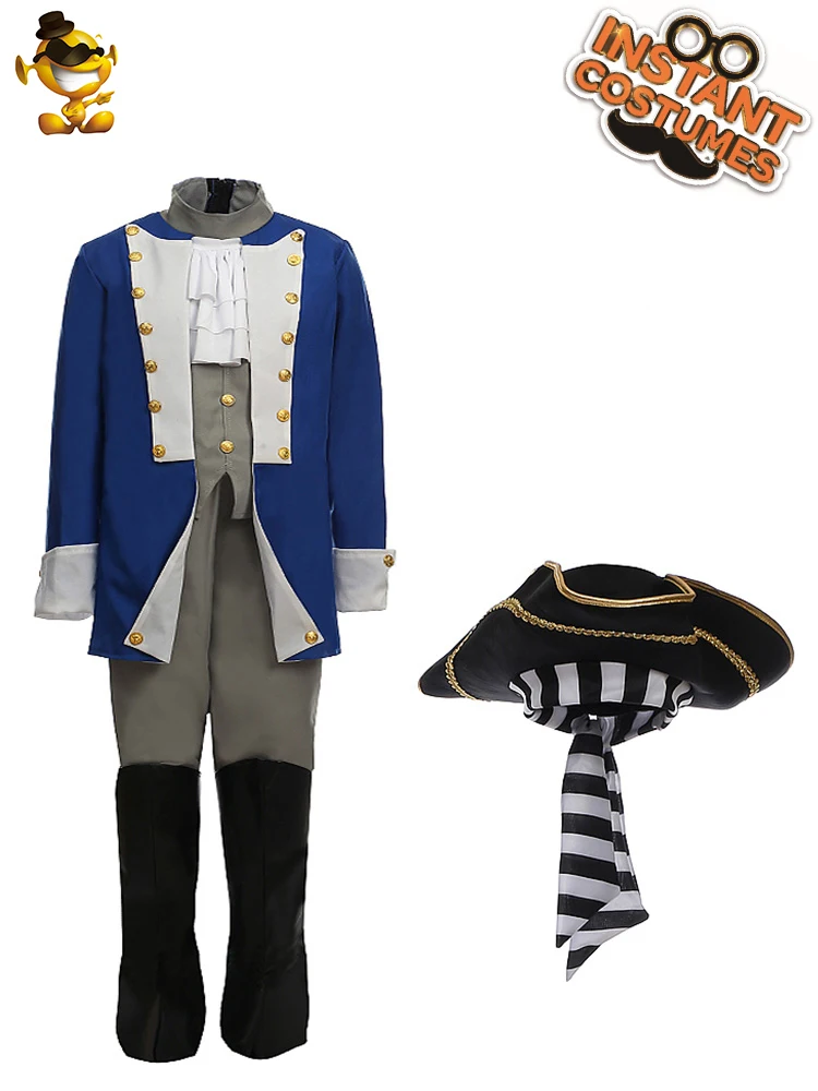 DSPLAY косплей для взрослых новый мужской костюм Colonial General Leader красивый мощный