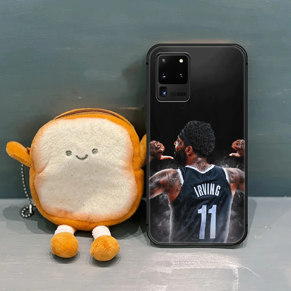 

Kyrie Irving Phone Case Cover Hull For Samsung Galaxy S 7 8 9 10 e 20 FE uitra plus Note 9 10 20 black Coque Tpu Cover 3D