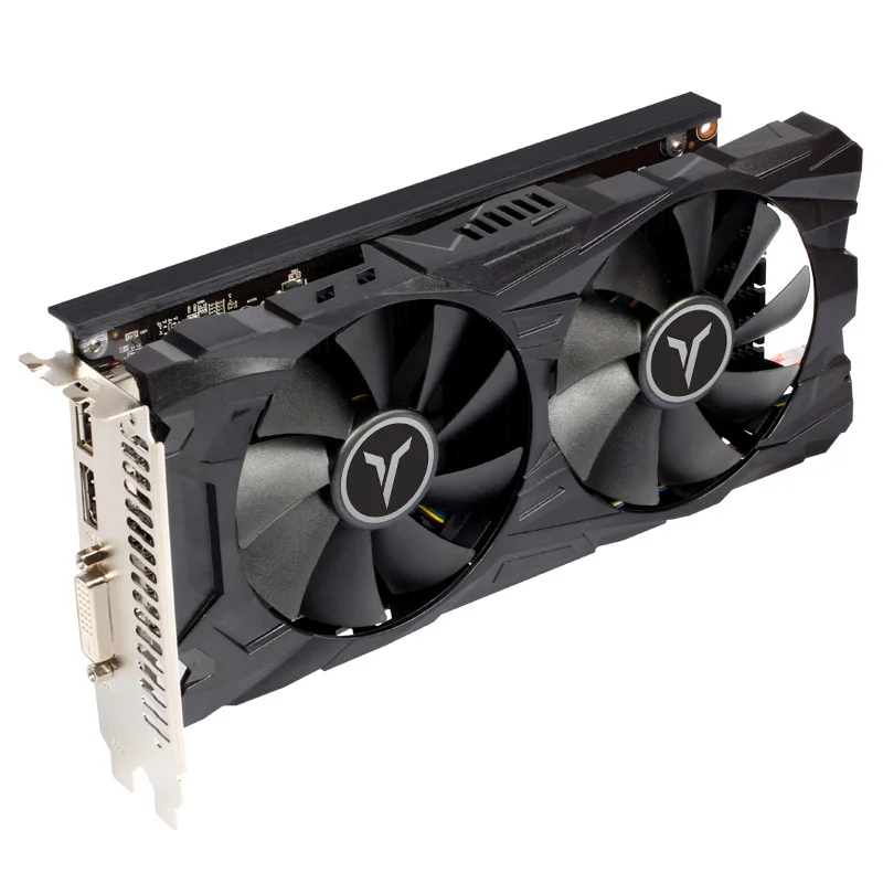 Yeston Radeon RX560D 4 ГБ GDDR5 PCI Express 3,0 DirectX12 видеоигровая видеокарта внешняя видеокарта для рабочего стола