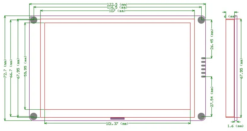 4," 480*272 серийный igc IIC v lcd s HMI умный TFT ЖК-модуль дисплей емкостный сенсорный панель для Arduino
