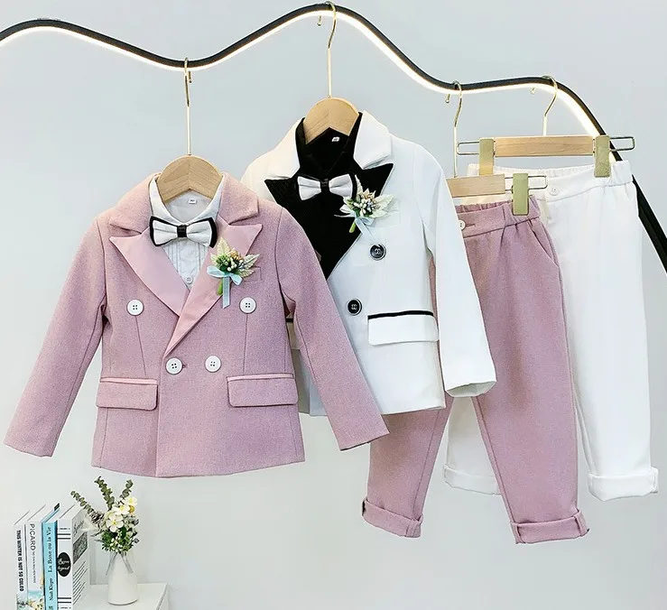 

Костюм детский из блейзера и брюк, 90-140 см