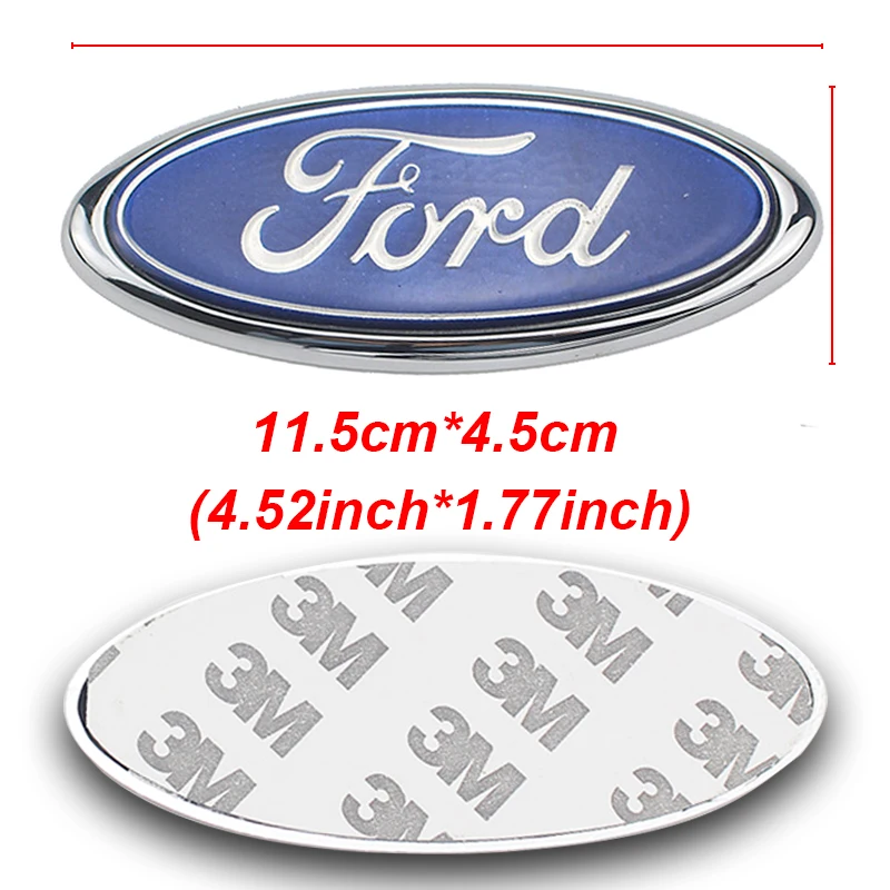 1pcs Car Front Mark Grille Automobile Back Accessories for Fords Logo 2 3 4 5 Mk2 Mk3 Mk4 Mk5 Mk7 Ranger Fiesta Kuga 1 Mondeo | Автомобили