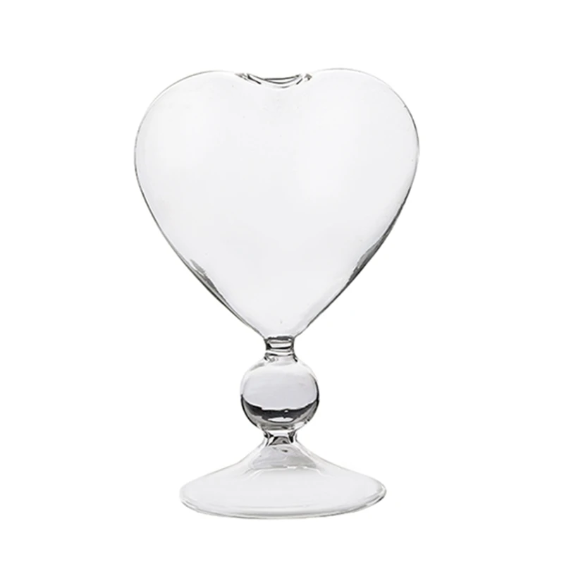 

Slanted Martini Cup Scrub Cocktail Creative Goblet Lead-Free Glass Bubble Cups Amazing beatiful pretty heart-shaped Glasses