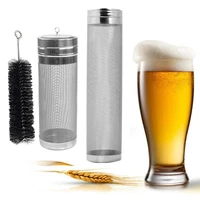 300 micron stainless steel hop filter homebrew mesh beer filter hop strainer dry hopper for home brew wine coffee beer strainer