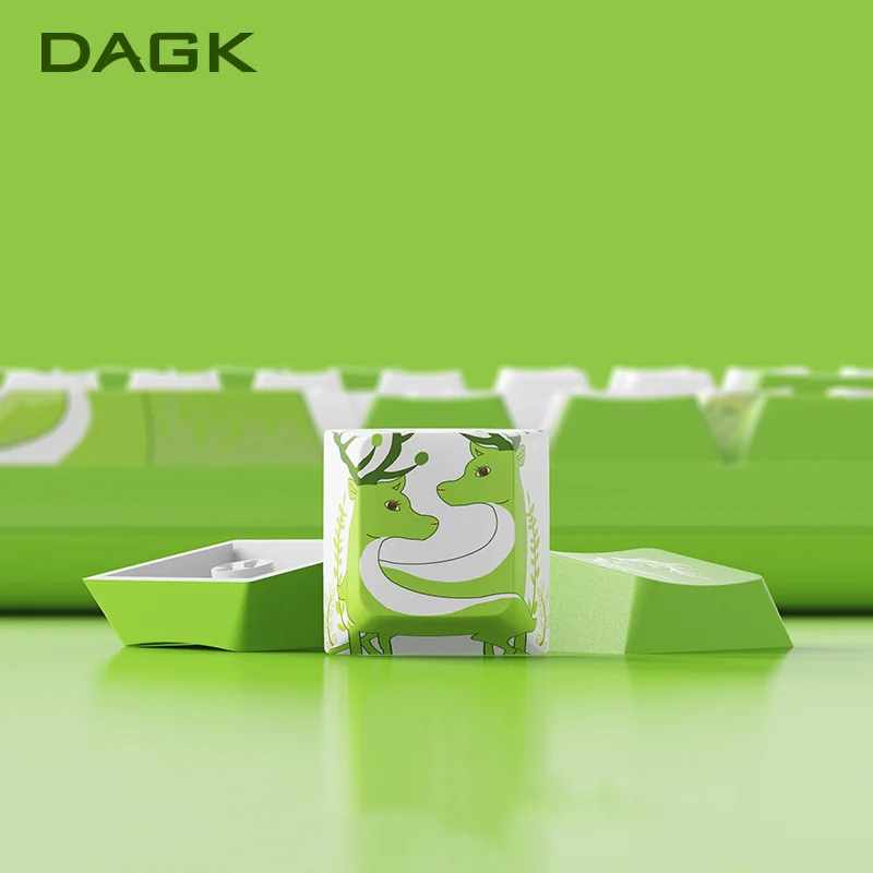 

Green 128-key Keycap Large Full Set PBT Sublimation 68/84/96/98/108 Keys Supplementary Keycaps for + Mechanical Shaft Keycaps