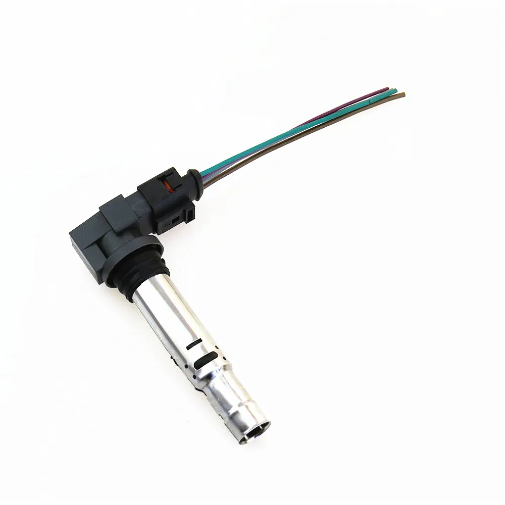 RWSYPL свечи зажигания катушки + Соединительная проводка адаптер для Polo Passat Beetle Tiguan
