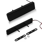 1 шт. ABS автомобильный передний капот радиатор Решетка Светодиодный светильник ка гриль для Ford Focus 2 3 1 Fiesta MK1 MK2 MK3 MK7 Fusion Ranger Escort Mondeo