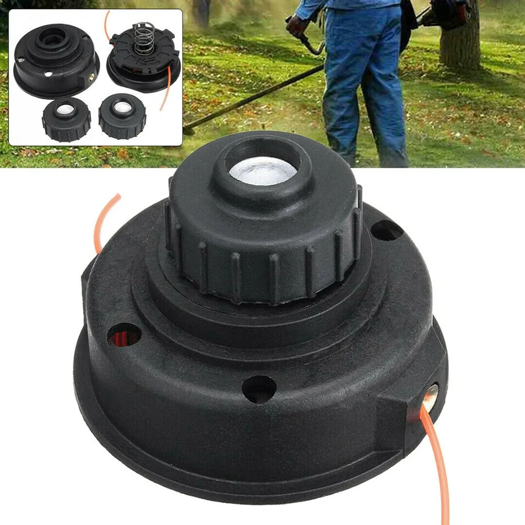 94mm*46mm Trimmer Head 2 Line Universal Spool Lawn Mower trimmer Head Cutting For Ryobi EXPAND-IT String Trimmer Part Accessory