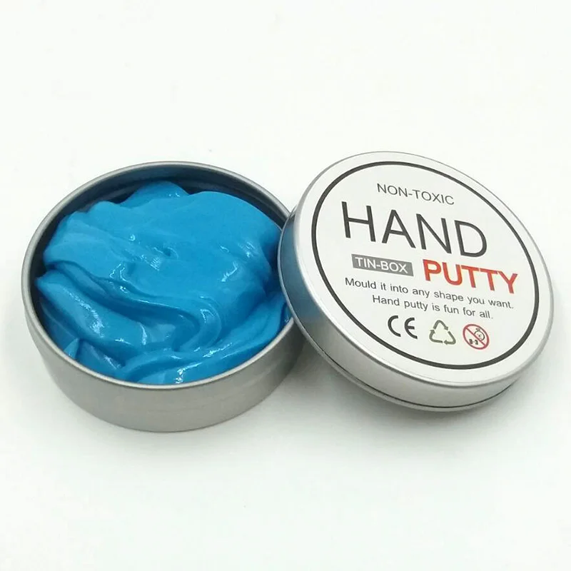 Темный в темноте Lizune светящийся слизью Играть Тесто резиновая грязь полимерные