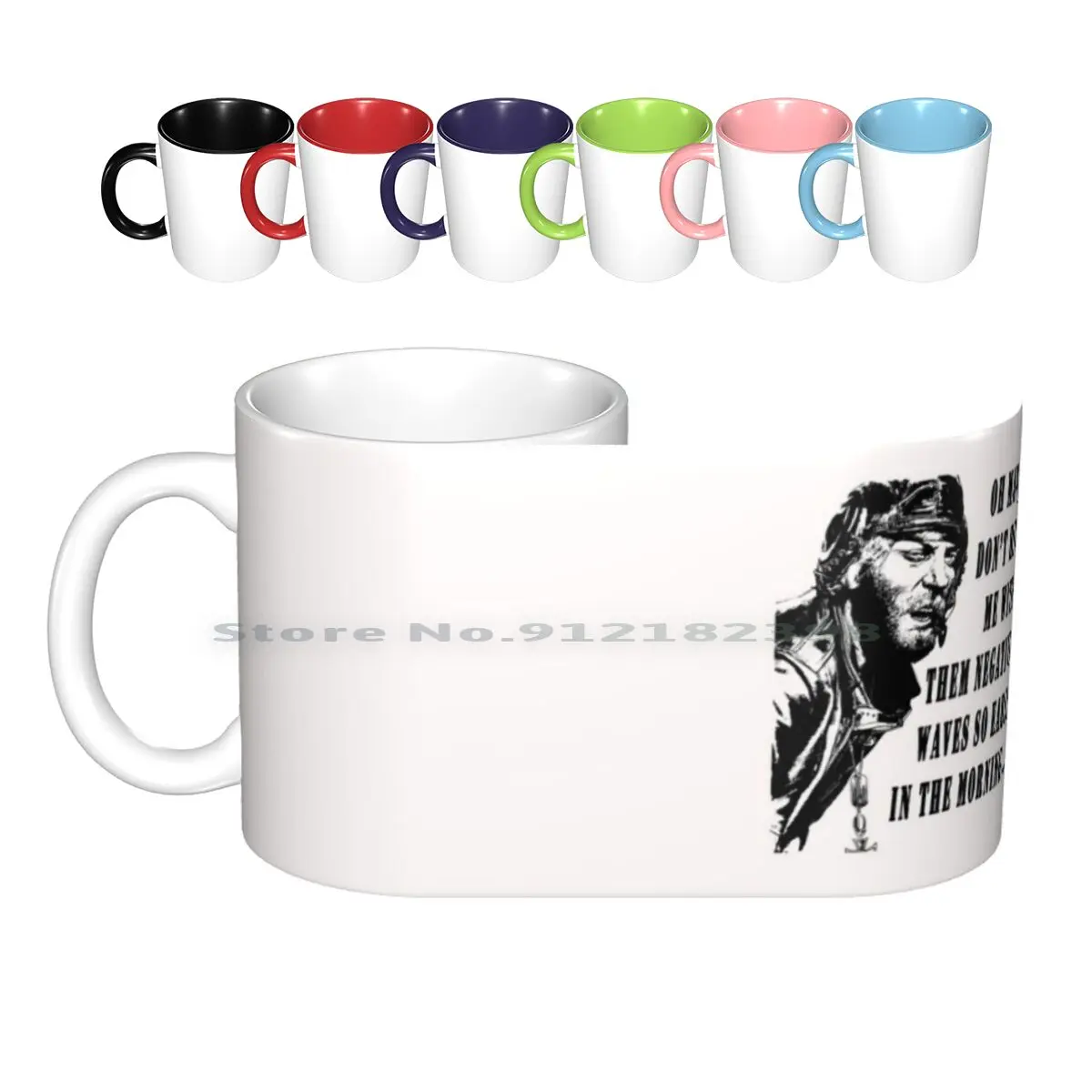 

Oddball Says 'oh Man , Don't Hit Me With Them Negative Waves So Early In The Morning...' Ceramic Mugs Coffee Cups Milk Tea Mug