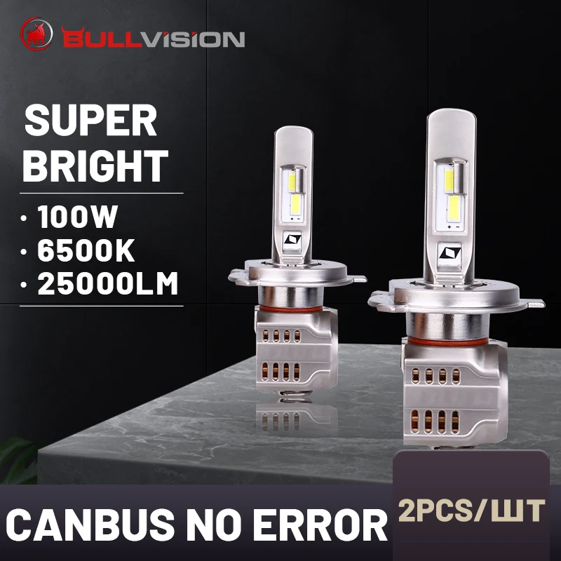 

H7 Led Lights High Power H11 H8 H9 H4 Light Bulbs On Cars CANbus No Error 9003 HB3 9005 HB4 9006 Lamps Auto Csp Near Far Lights