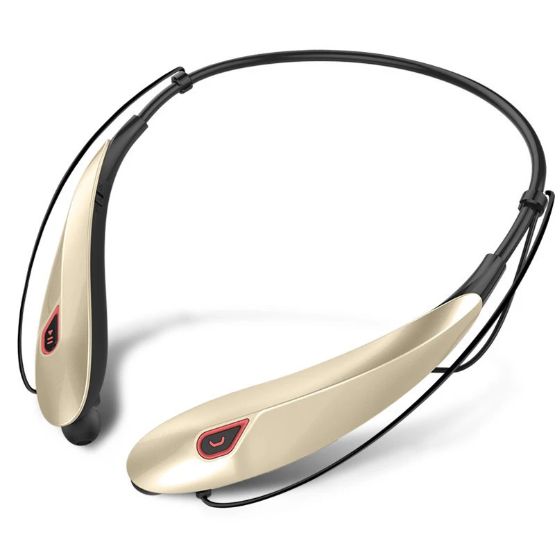 Gold Y98 наушники с громкой связью, наушники-вкладыши, беспроводные Bluetooth наушники, беспроводные наушники, 3D стерео гарнитура, магнитные музыкальные наушники - Цвет: Gold