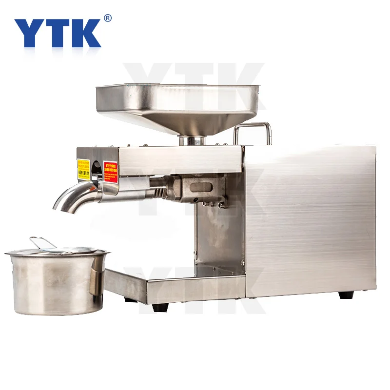 

New home small temperature controlled oil press coconut oil press sesame oil nut pepper pepper press