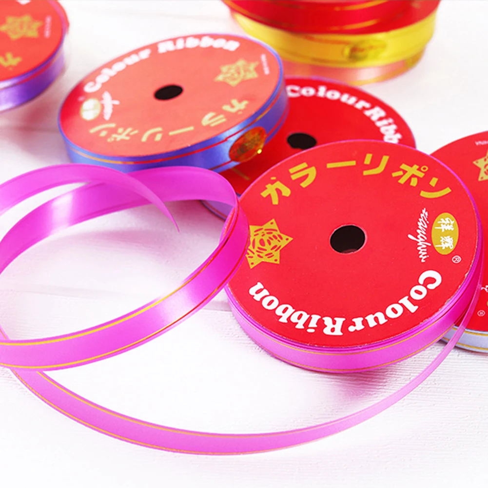 10 м грогрен атласные ленты воздушный шар Кабельные галстуки подарочная упаковка