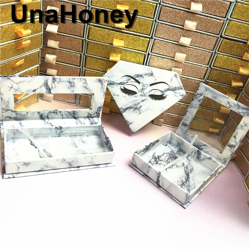 Коробка для упаковки накладных ресниц из норки под заказ с вашим логотипом