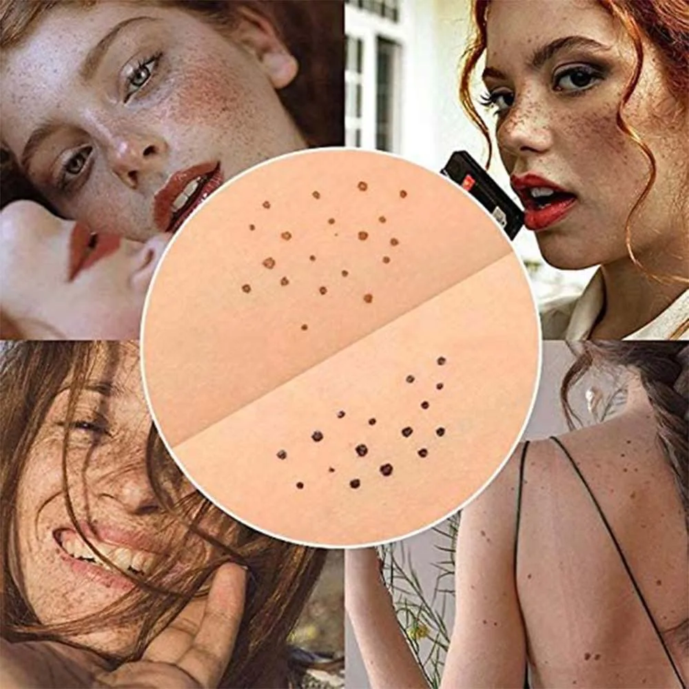 

Natural Freckle Pen,Faux Freckles Makeup Pen, Waterproof Longlasting Soft Dot Sopt Pen,for Natural Effortless Sunkissed Makeup