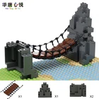 Детский конструктор подвесной мост с изображением города