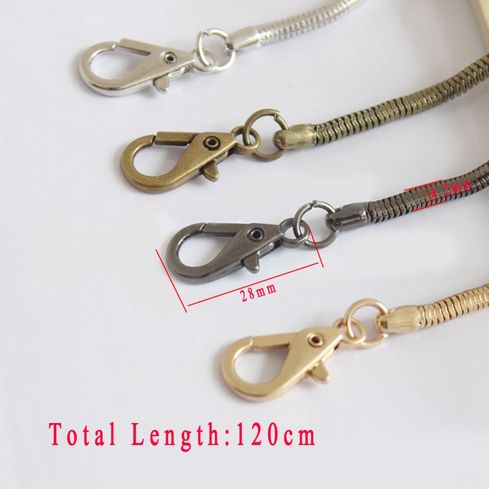 4 2 мм 120 см сумка через плечо на цепочке золотой черный сделай сам сменная