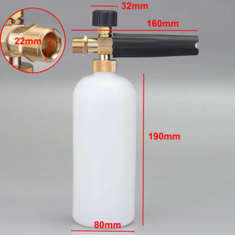 1Л Мойка под давлением пенная насадка Автомойка распылитель Cannon для Kranzle Karcher 1 шт |